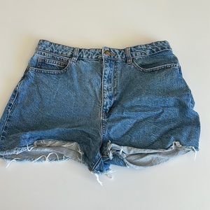 Zara Women’s High Rise Jean Shorts